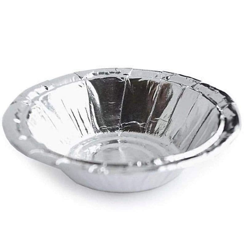 Disposable Silver Coated Aluminium Bowl Size-Medium for DIY/Home - View 2
