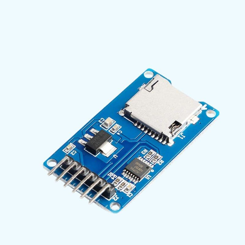 MicroSD Card Reader & Writer Module for Arduino - View 1