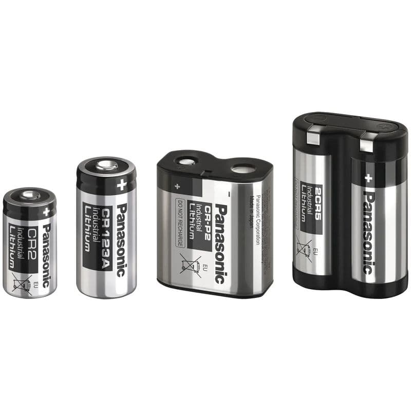 Panasonic: CR Cylindrical Industrial Lithium Batteries - View 1