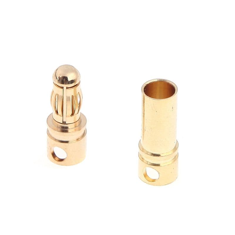 Male Female Wire Bullet Connector 3.5mm - View 1