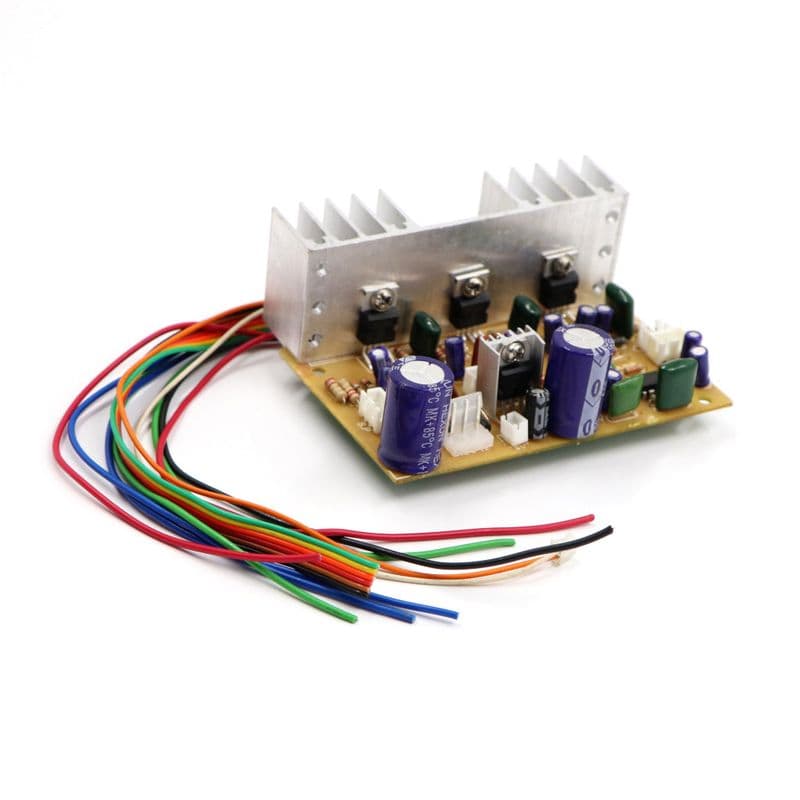 Home Theatre Board: 2.1 Home Theatre Wired Circuit Board Three 2030 Transistor With 7805 - View 1