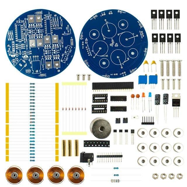 Intelligent Magnetic Levitation Push Type Magnetic Levitation DIY Kit DC12V 2A - View 2