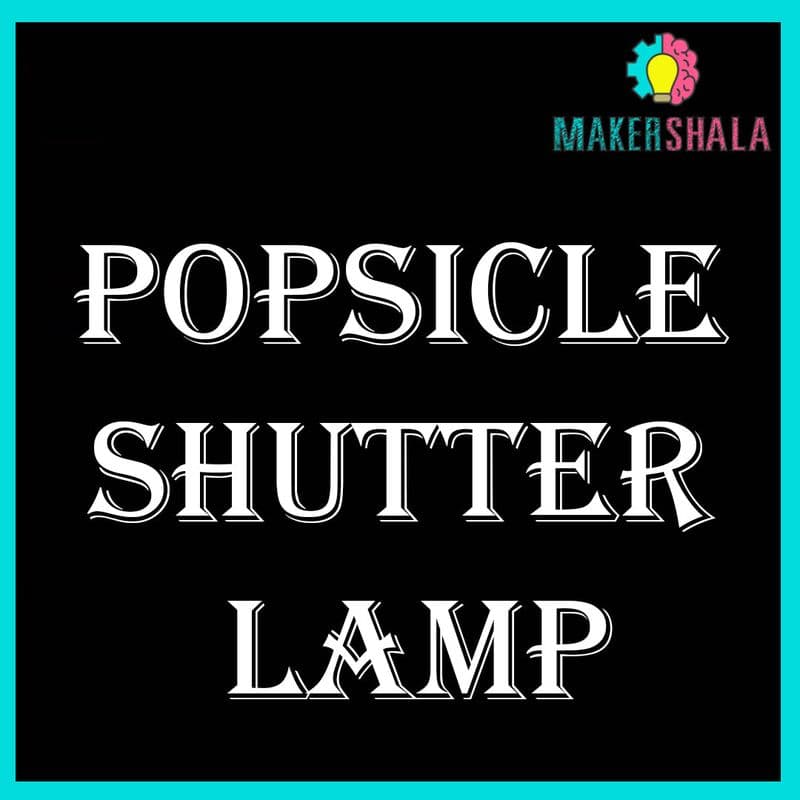 Laser Cut Parts for Popsicle Shutter Lamp DIY Projectk - View 3