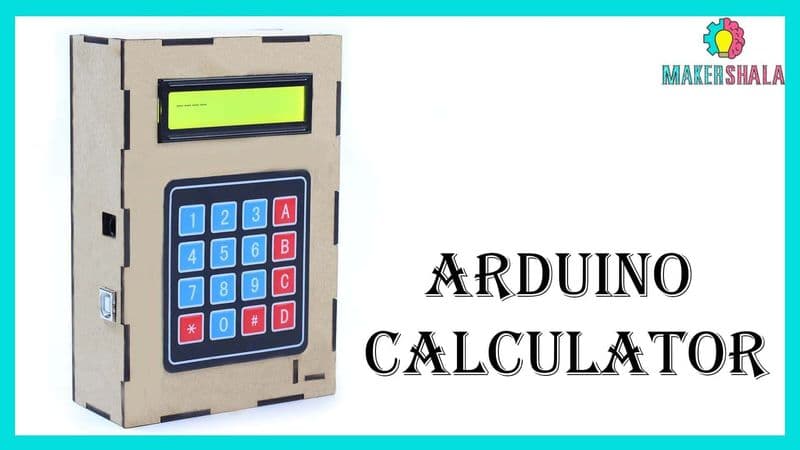 Laser Cut Casing for DIY Arduino Calculator - View 3
