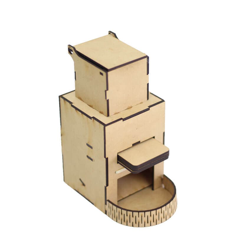 Laser Cut Casing for Candy Dispenser DIY Project - View 1