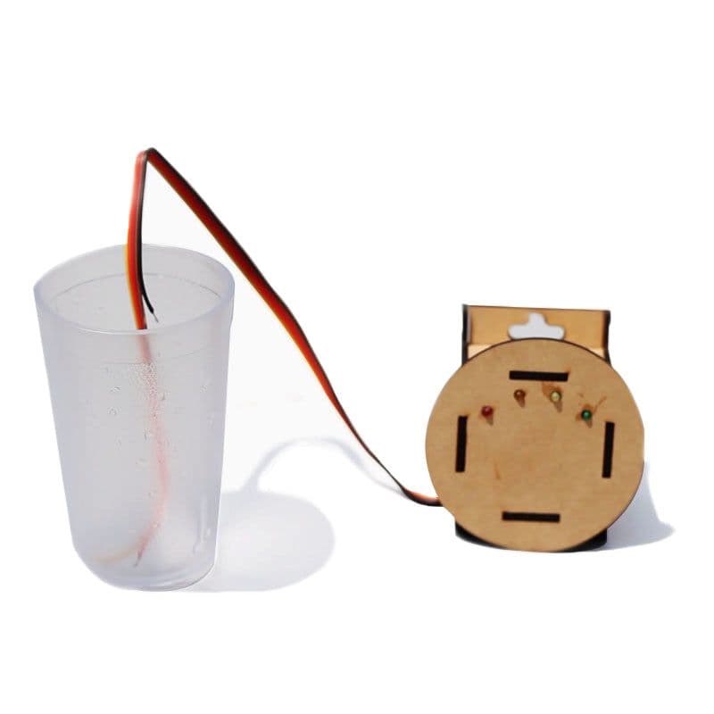 Laser Cut (MDF) Casing for Water Level Indicator DIY Project - View 1