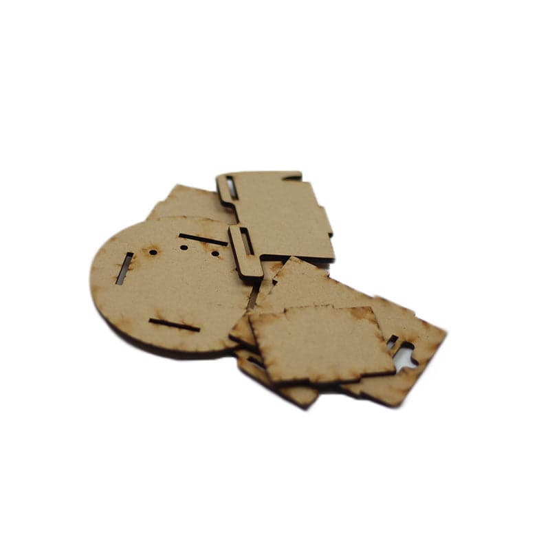 Laser Cut (MDF) Casing for Water Level Indicator DIY Project - View 2