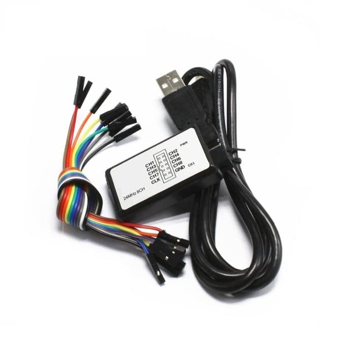 USB Logic Analyzer 24M 8 Ch Channels - View 2