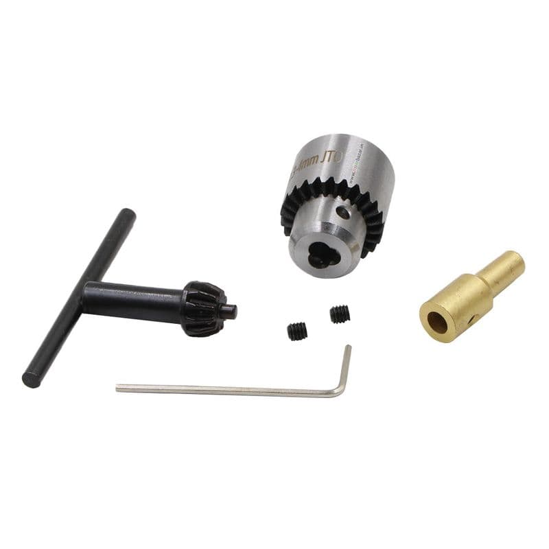 [Type 1] 0.3-4mm Drill Chuck Set For 775 DC Motor (5mm Shaft) Rotary Tool - View 1