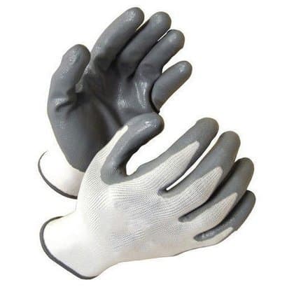 Nitrile Coated Work Gloves Pair for DIY/ Maintenance/ Household - View 2