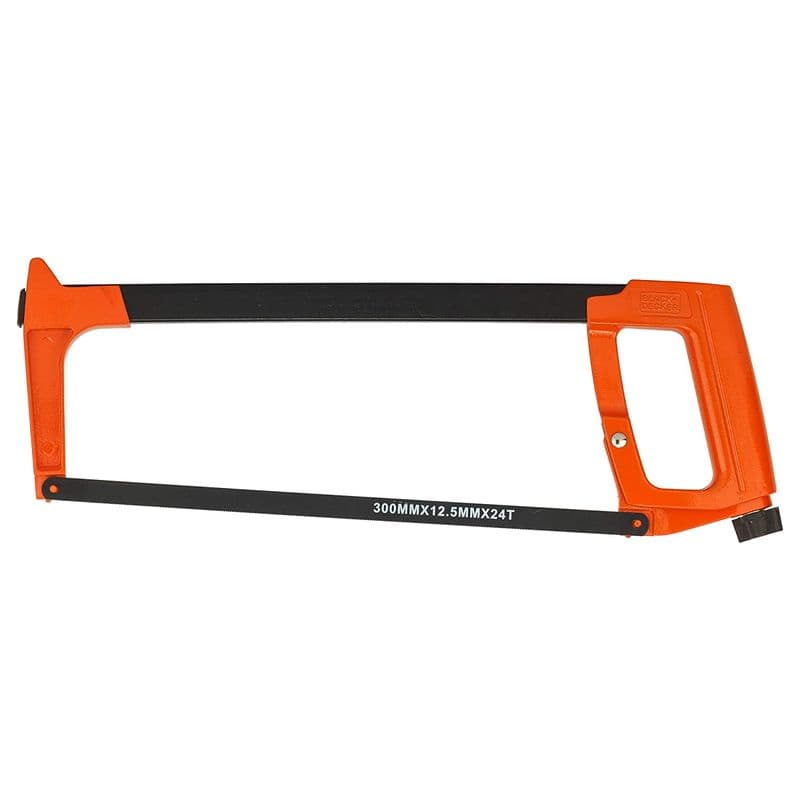 Black & Decker BDHT20344 Hand Powered Hacksaw Frame 12inch - View 1