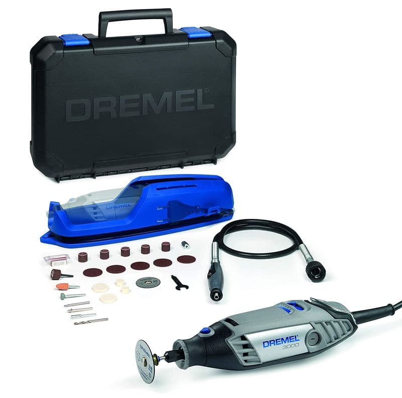 Dremel 3000 1/25 Rotary Drill Machine Set with Accessories - View 1
