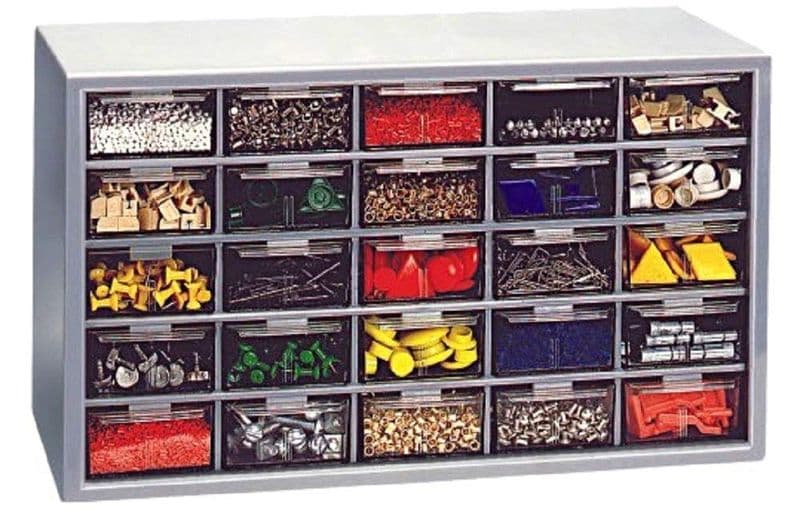 Alkon: ACO25 Component Organizer Box with 25 Drawers - View 1
