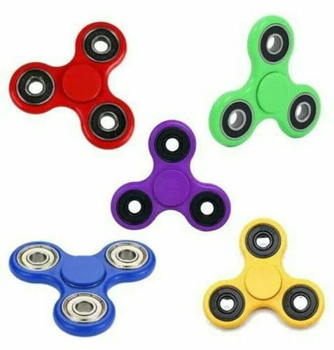 Crazy Fidget Spinner Toy (Random Colour & Design) - View 1
