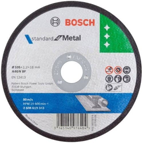 Bosch: Cut-Off 4in Disc Metal Cutting Wheel for Grinder Machine - View 1