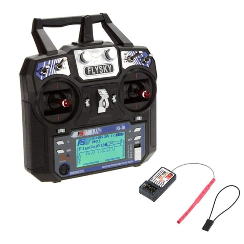 FlySky FS-i6 2.4G 6CH PPM RC Transmitter With FS-iA6B Receiver - View 1