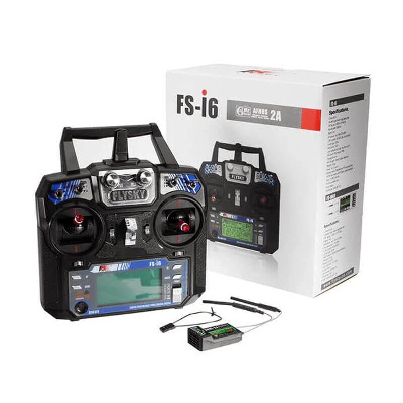 FlySky FS-i6 2.4G 6CH PPM RC Transmitter With FS-iA6B Receiver - View 2