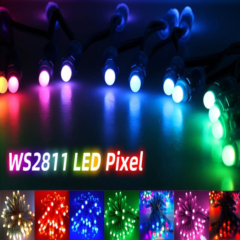 WS2811 Neopixel RGB Waterproof Pixel LED Strip (Pack of 50 LED's) - View 1