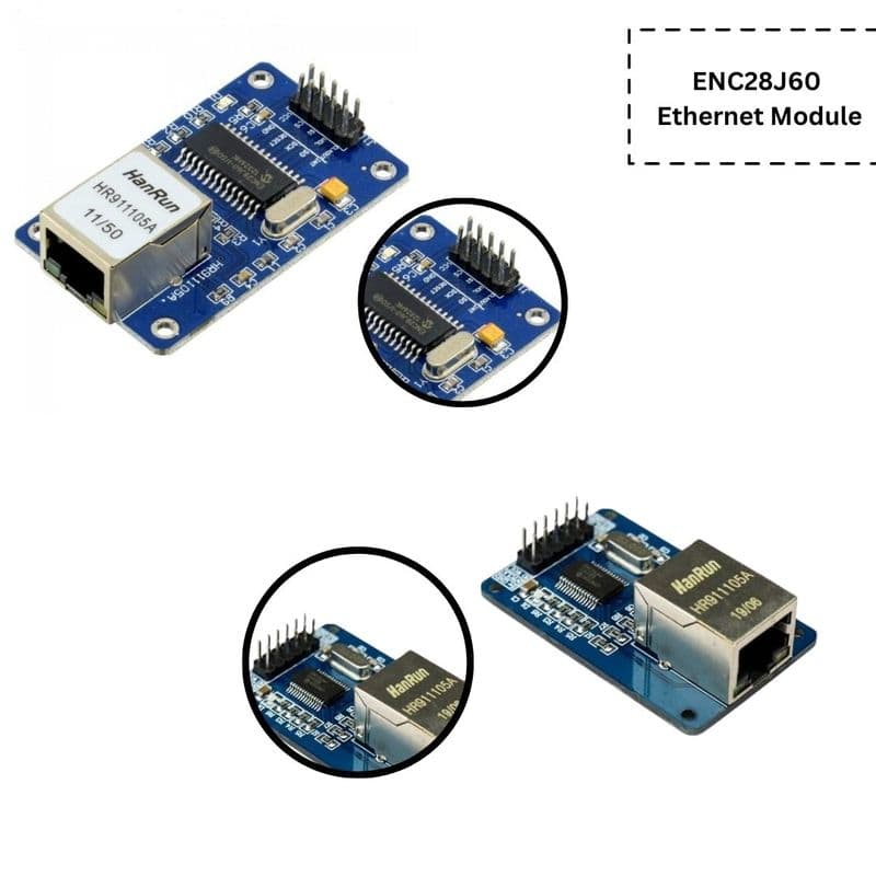 ENC28J60 Ethernet Module - View 1