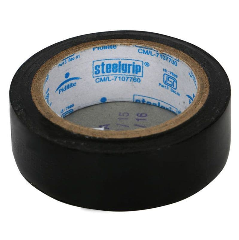 Steelgrip: Self Adhesive PVC Electrical Insulation Tape 1.7cmX6.0mtr - View 2