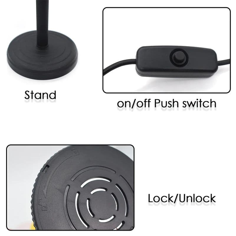 4 Colors Sunset Lamp, Sunset Projection Lamp LED Night Lights - View 2