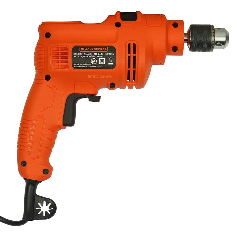 Black & Decker: KR5010V Premium Drill Machine Impact 550W (Variable Speed) - View 1