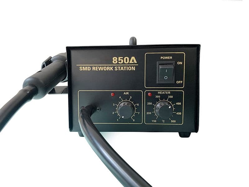 850A SMD Rework Station Antistatic Hot Air Desoldering Station - View 1