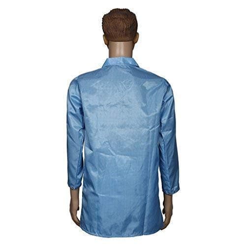 Antistatic ESD Safe Unisex Apron with Press Button - View 2