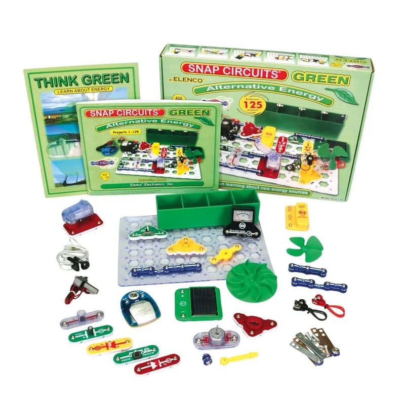 Snap Circuits SCG-125 Green Kit - View 1