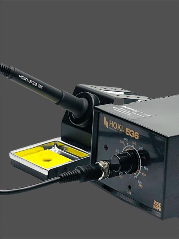 Hoki: 536 ESD Safe Antistatic Analog Soldering Station - View 1