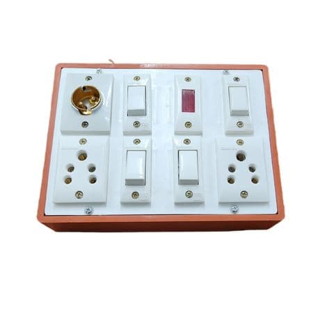 1-Phase Lamp Load with 2 Sockets 1 Bulb Holder - View 1