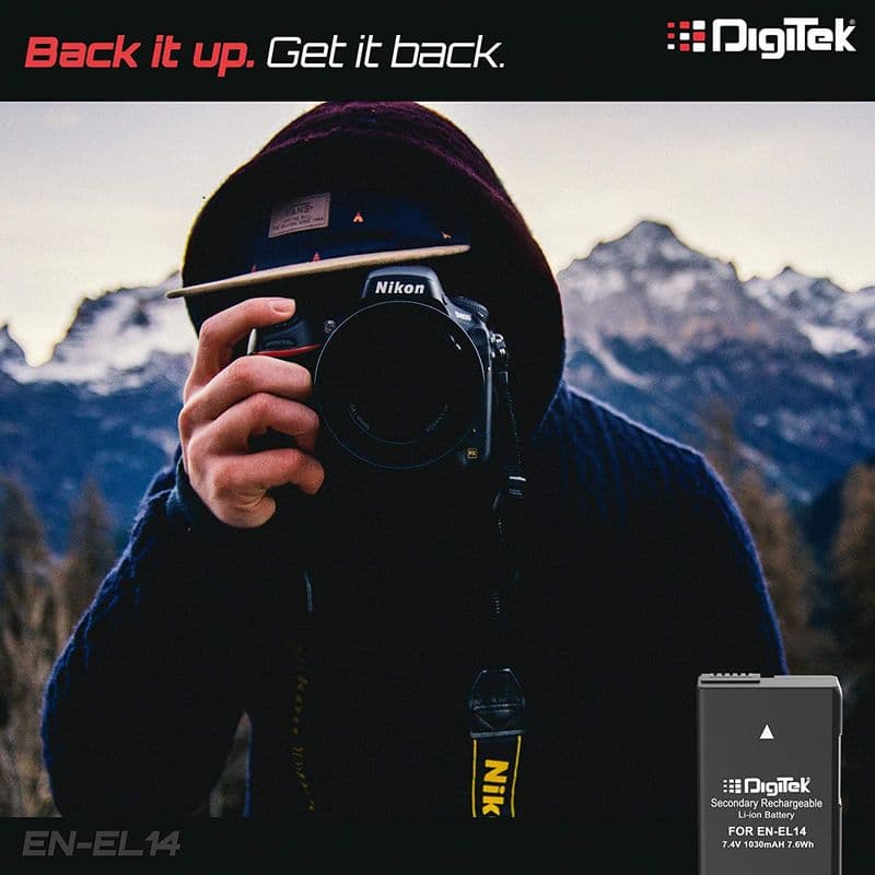 Digitek ENEL 14 Rechargeable Battery for DSLR - View 2