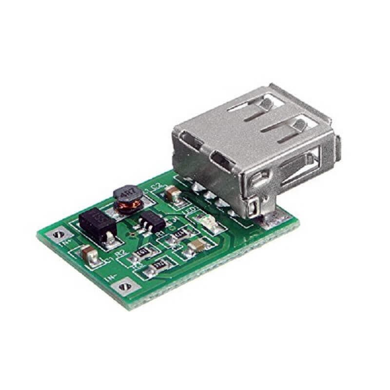 Mini DC-DC Boost Converter 0.9V-5V to 5V 600MA USB Output charger Step-Up Power Module - View 2
