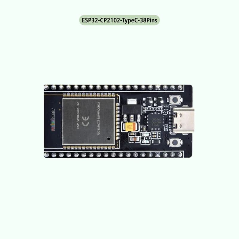 ESP32 WROOM WiFi BLE Bluetooth IOT Node MCU Board - View 2
