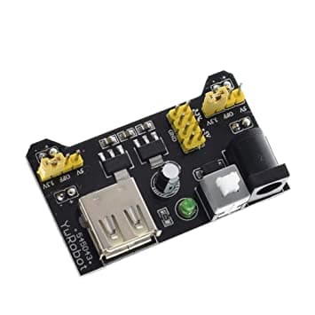 3.3V/5V MB102 Breadboard Power Supply Module - View 2