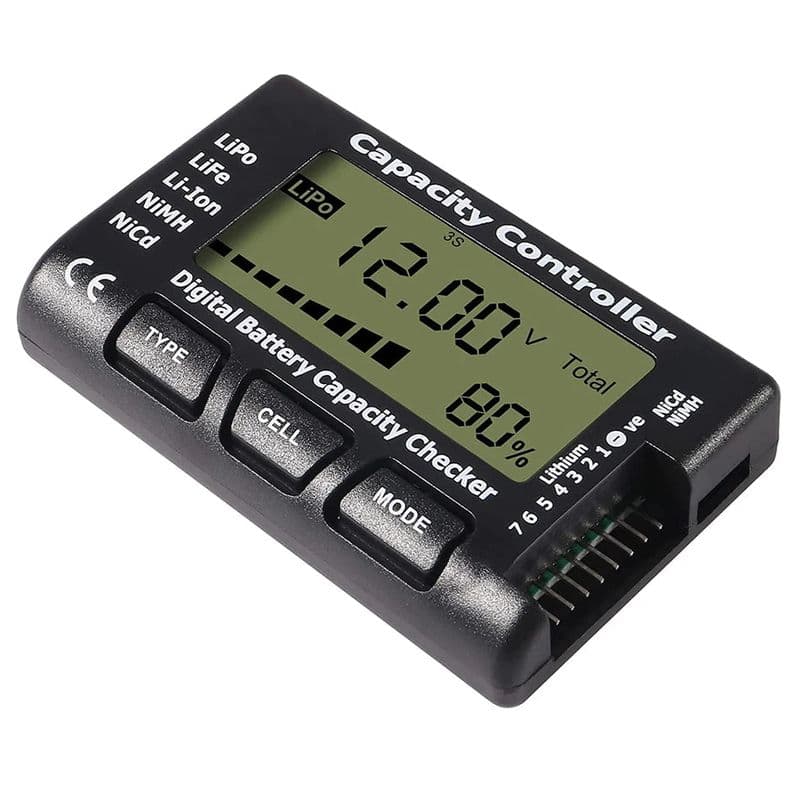 CellMeter Digital Battery Capacity Checker Controller - View 1