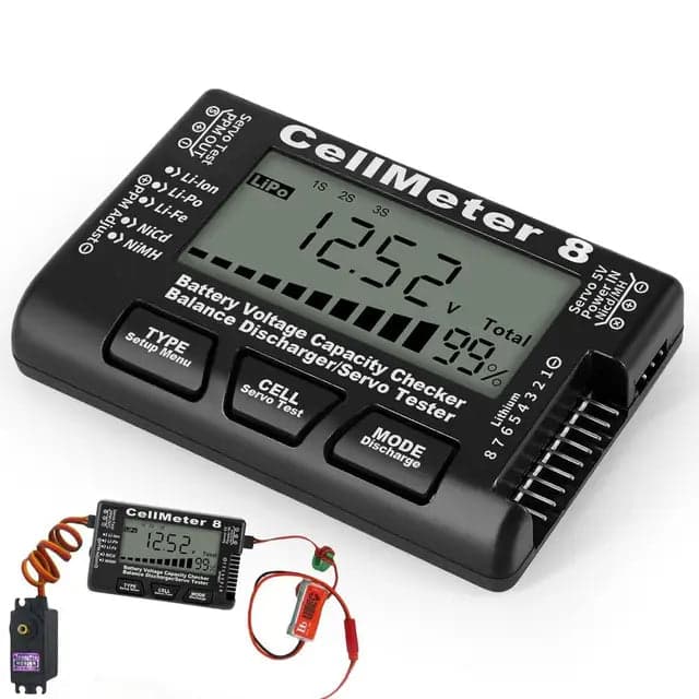 CellMeter Digital Battery Capacity Checker Controller - View 2
