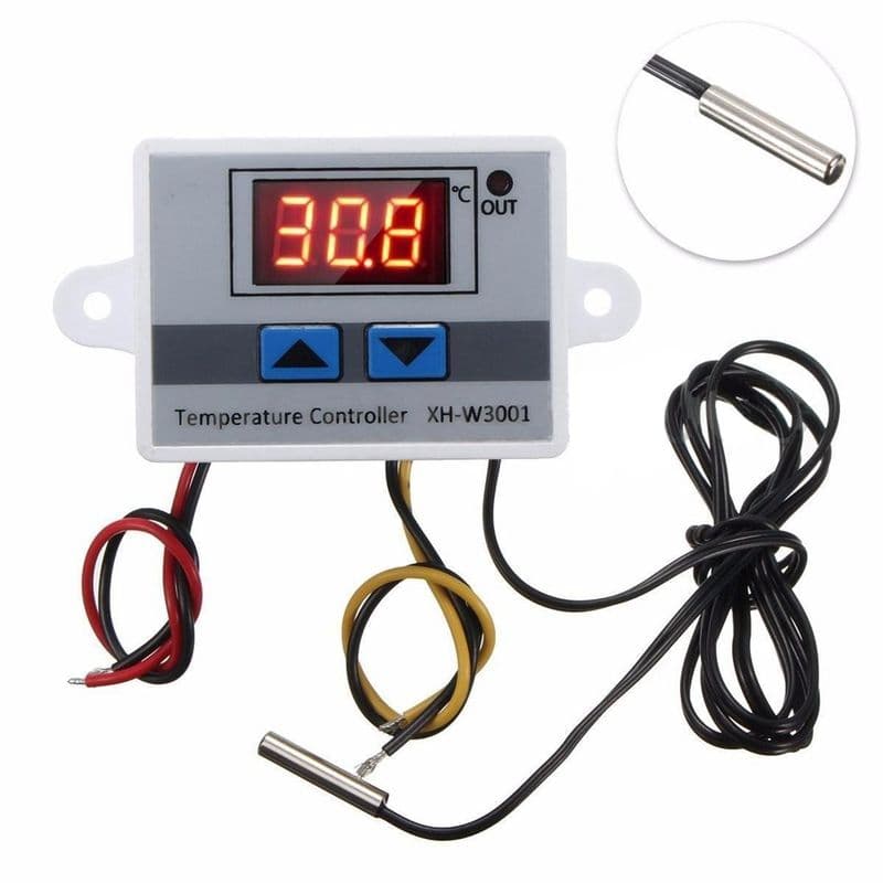 XH-W3001 AC 220V 1500W Digital Microcomputer Thermostat Switch - View 1
