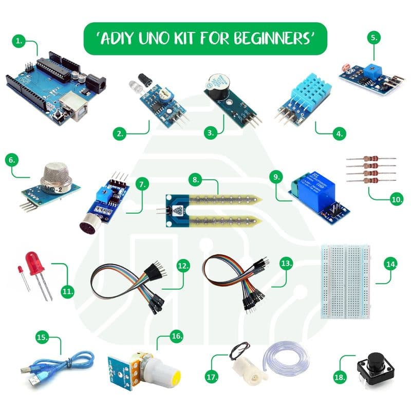 ADIY Arduino Uno Starter Kit for Beginners - View 2