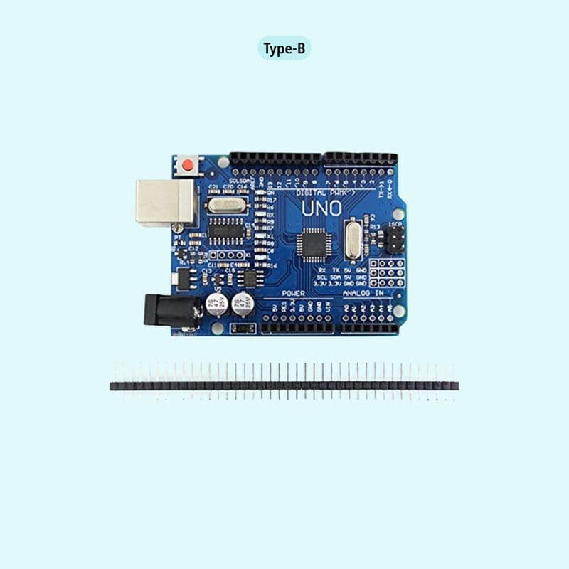 Uno R3 SMD Board Compatible with Arduino - View 2