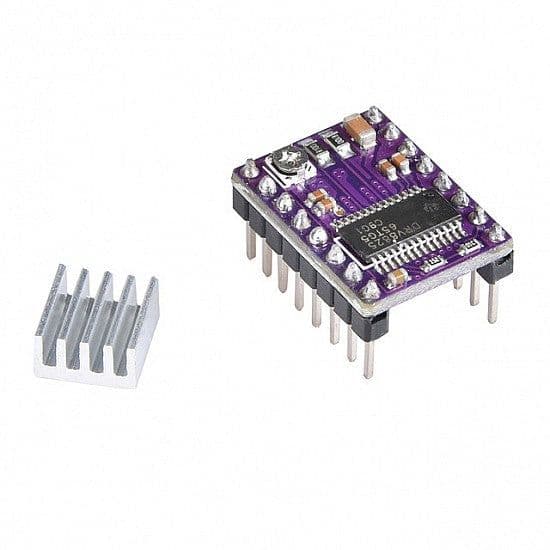 DRV8825 Stepper Motor Driver with Aluminum Heat Sink - View 1