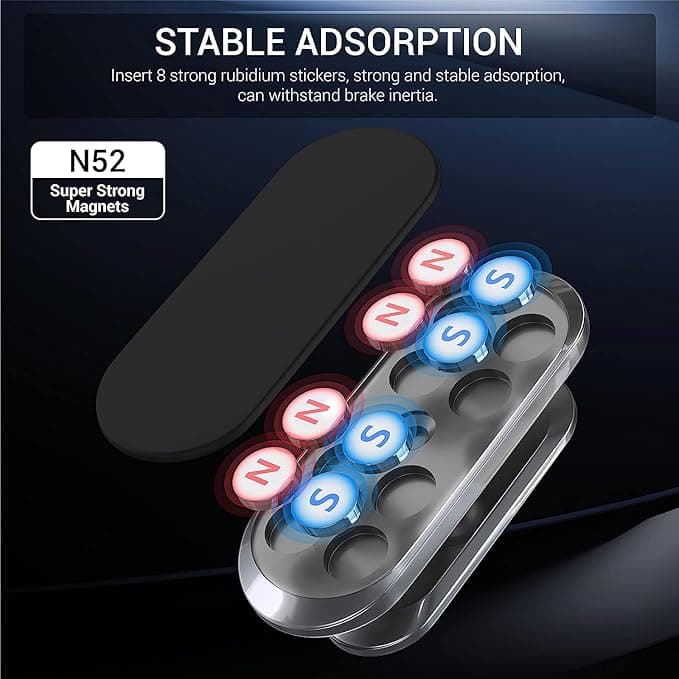 Universal Magnetic Phone Holder for Cars/4-wheelers - View 2