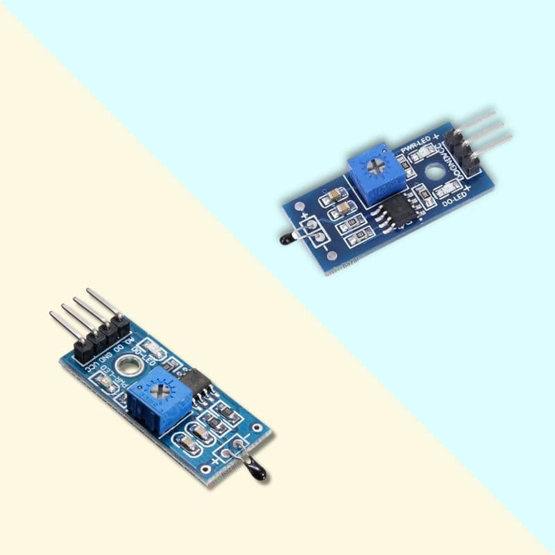 NTC Thermistor Temperature Sensor Module - View 1