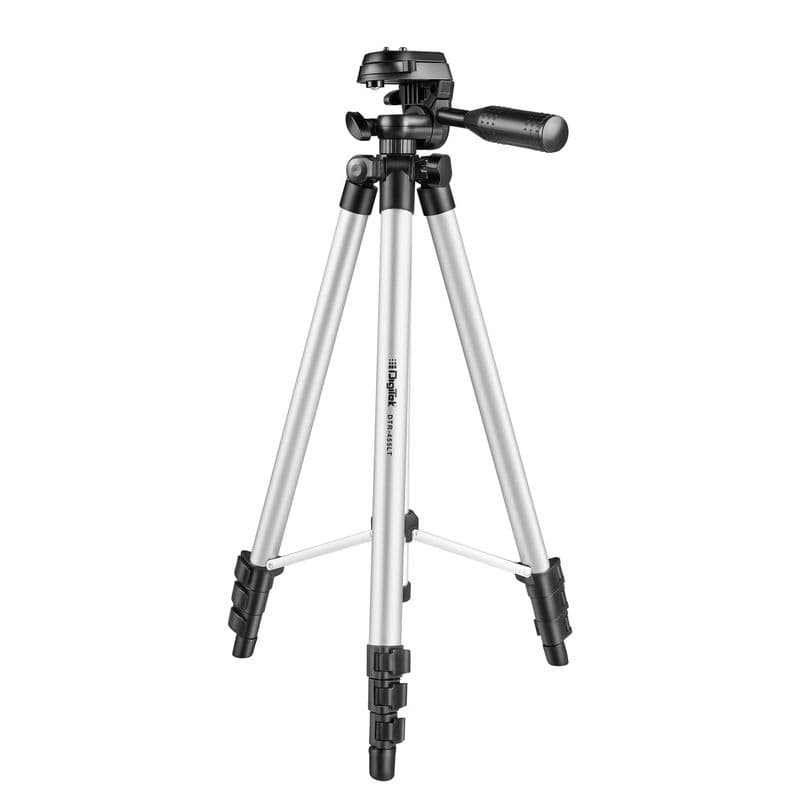 Digitek: DTR Tripod with Mobile Holder and Carry Bag For DV Cameras and Smartphone - View 1