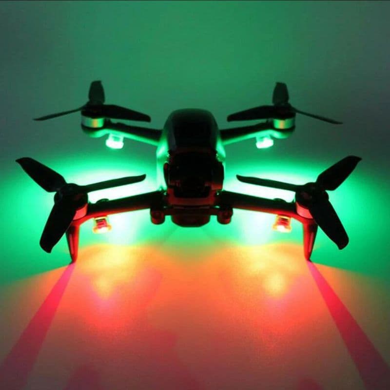Mini LED Light for Bicycle, Aircraft with 7 Colors LED & 3 Flashing Mode - View 2