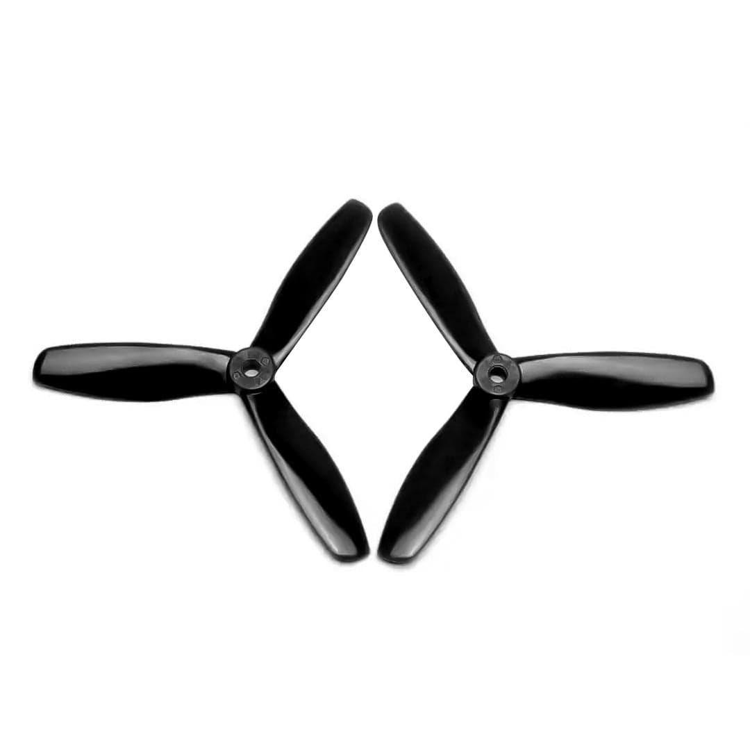 Tri Blade 4.5mm Propellers CW + CCW (2pcs per pack) - View 2