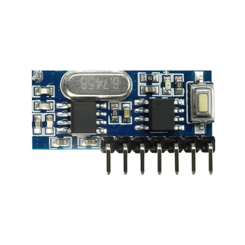 QIACHIP Wireless 433Mhz RF Module Receiver Remote Control Built-in Learning Code 1527 - View 3