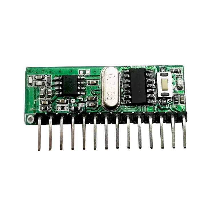 QIACHIP 433/315Mhz Wireless Receiver Learning Code 1527 Fixed code 2260 Decoding Module 8 Channel Output Learning Button - View 1