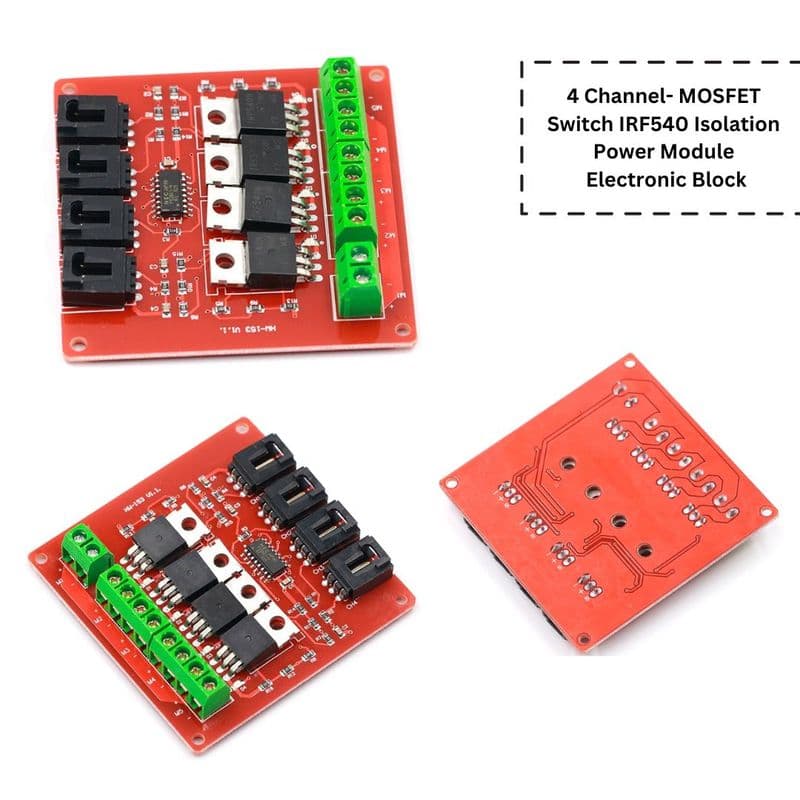 MOSFET Switch IRF540 Isolation Power Module Electronic Block - View 3