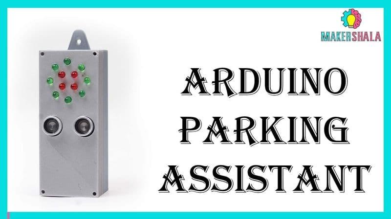 3D Printed Case for Arduino Parking Assistant DIY Project - View 3